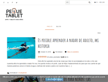 Tablet Screenshot of pequetablet.com